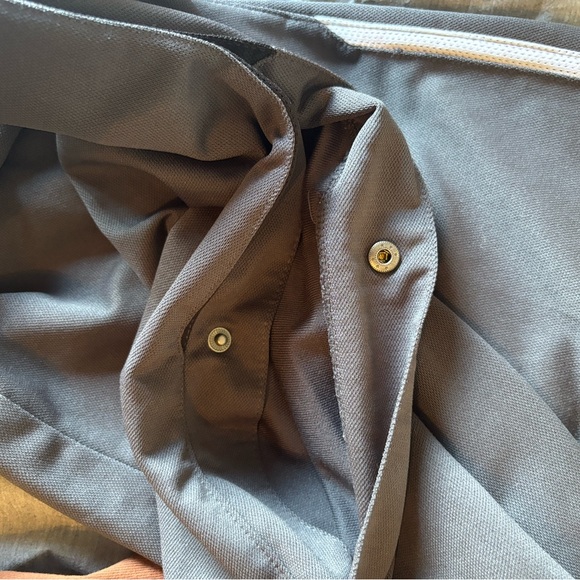 Y2k Vintage AND 1 Button Up Training Sweatpants Gray Black Large - Picture 3 of 15